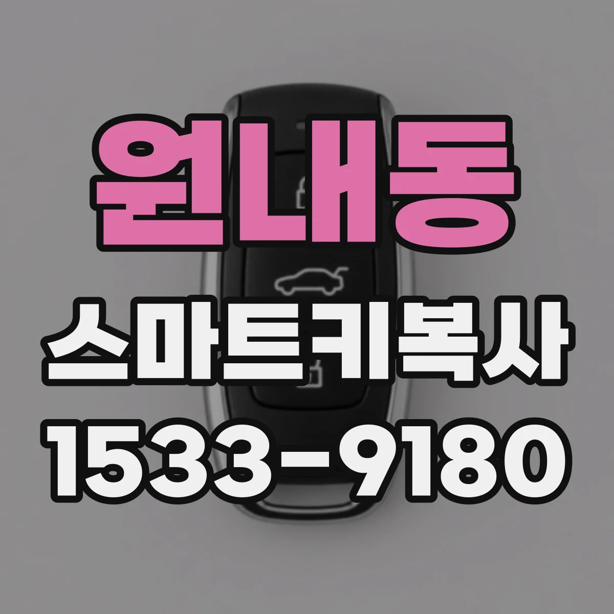 원내동 스마트키복사