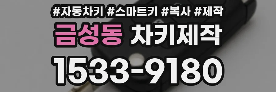 금성동 차키제작