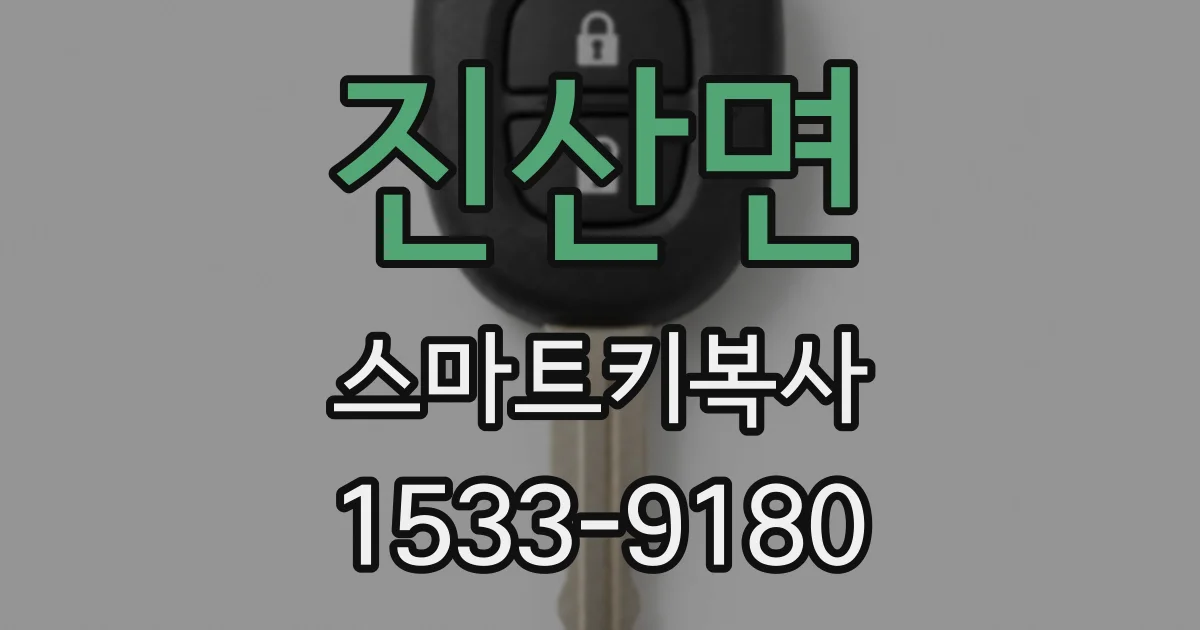 진산면 스마트키복사