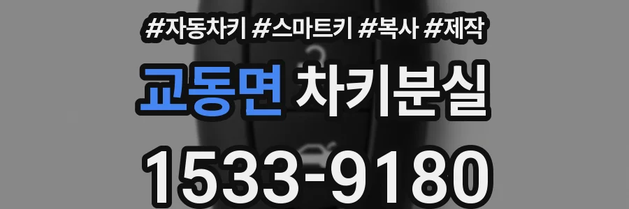 교동면 차키분실