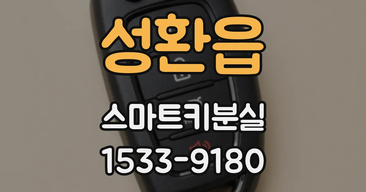 성환읍 스마트키분실
