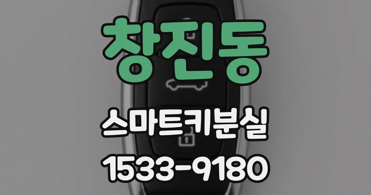 창진동 스마트키분실