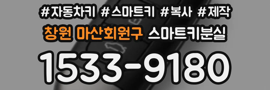 창원 마산회원구 스마트키분실