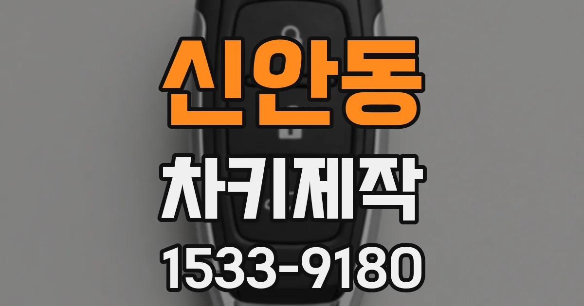 신안동 차키제작