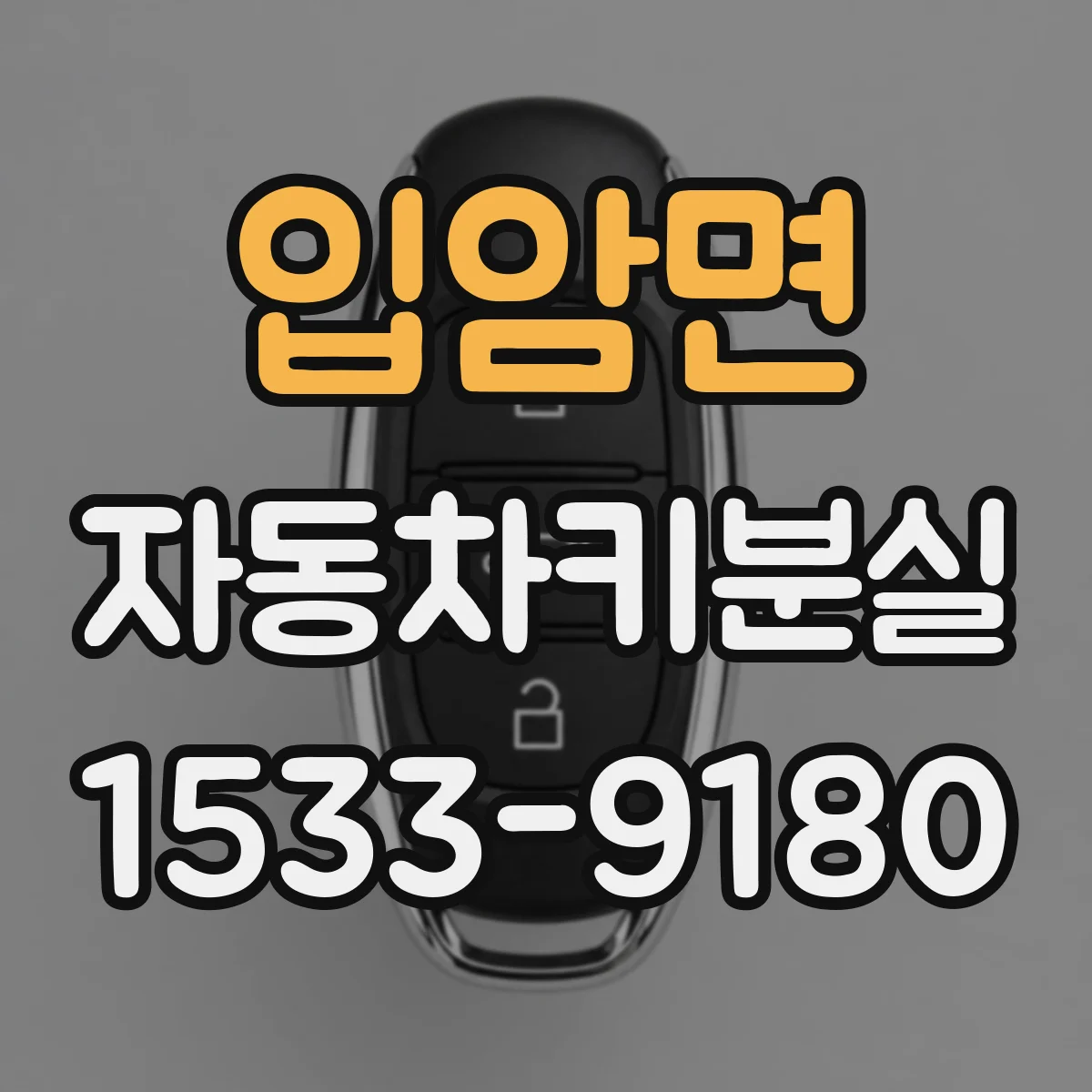 입암면 자동차키분실