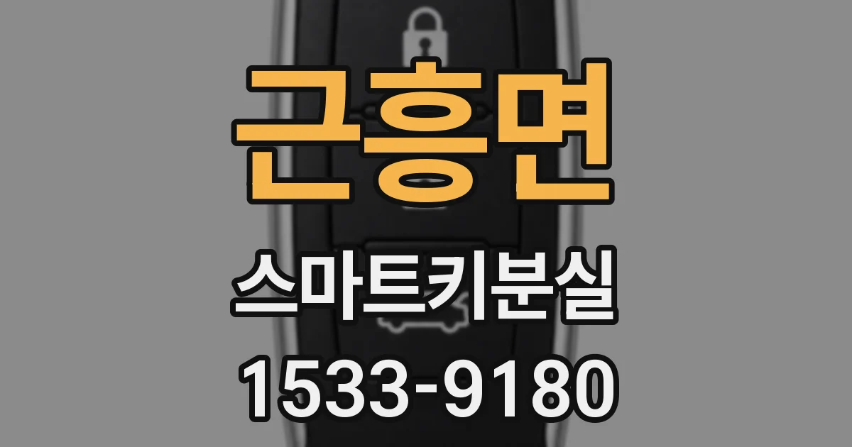 근흥면 스마트키분실