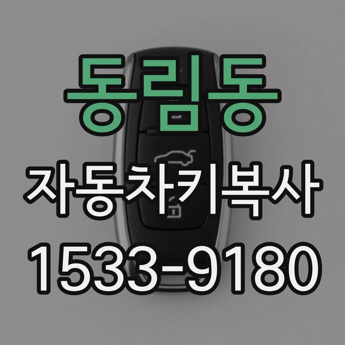 동림동 자동차키복사