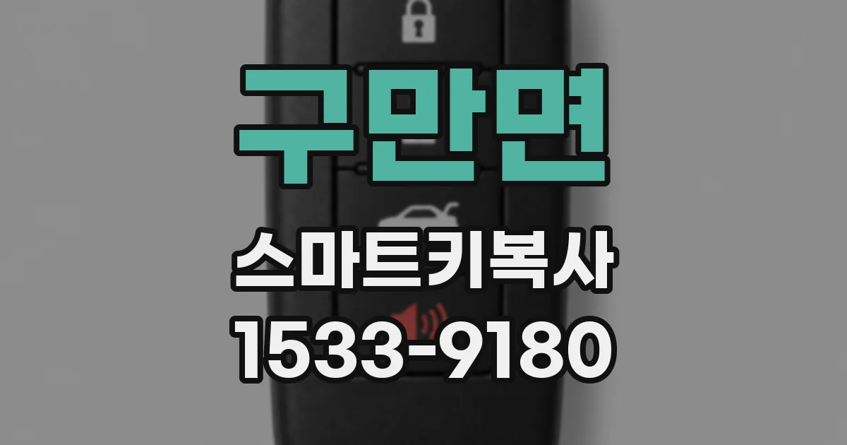 구만면 스마트키복사