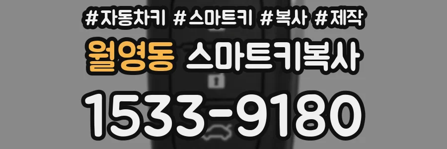 월영동 스마트키복사