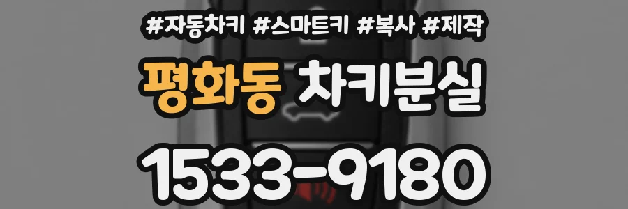 평화동 차키분실