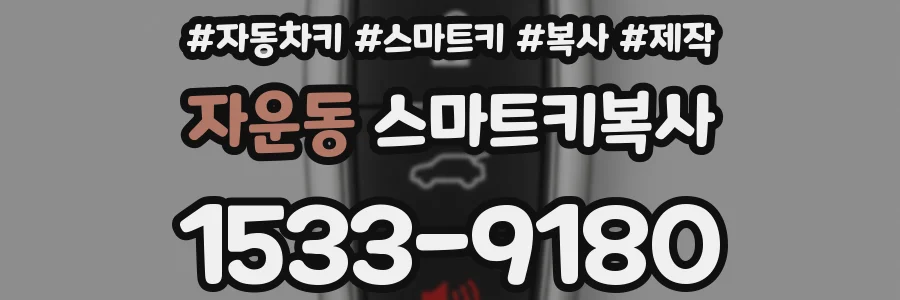 자운동 스마트키복사