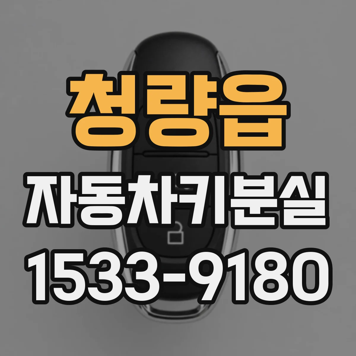 청량읍 자동차키분실