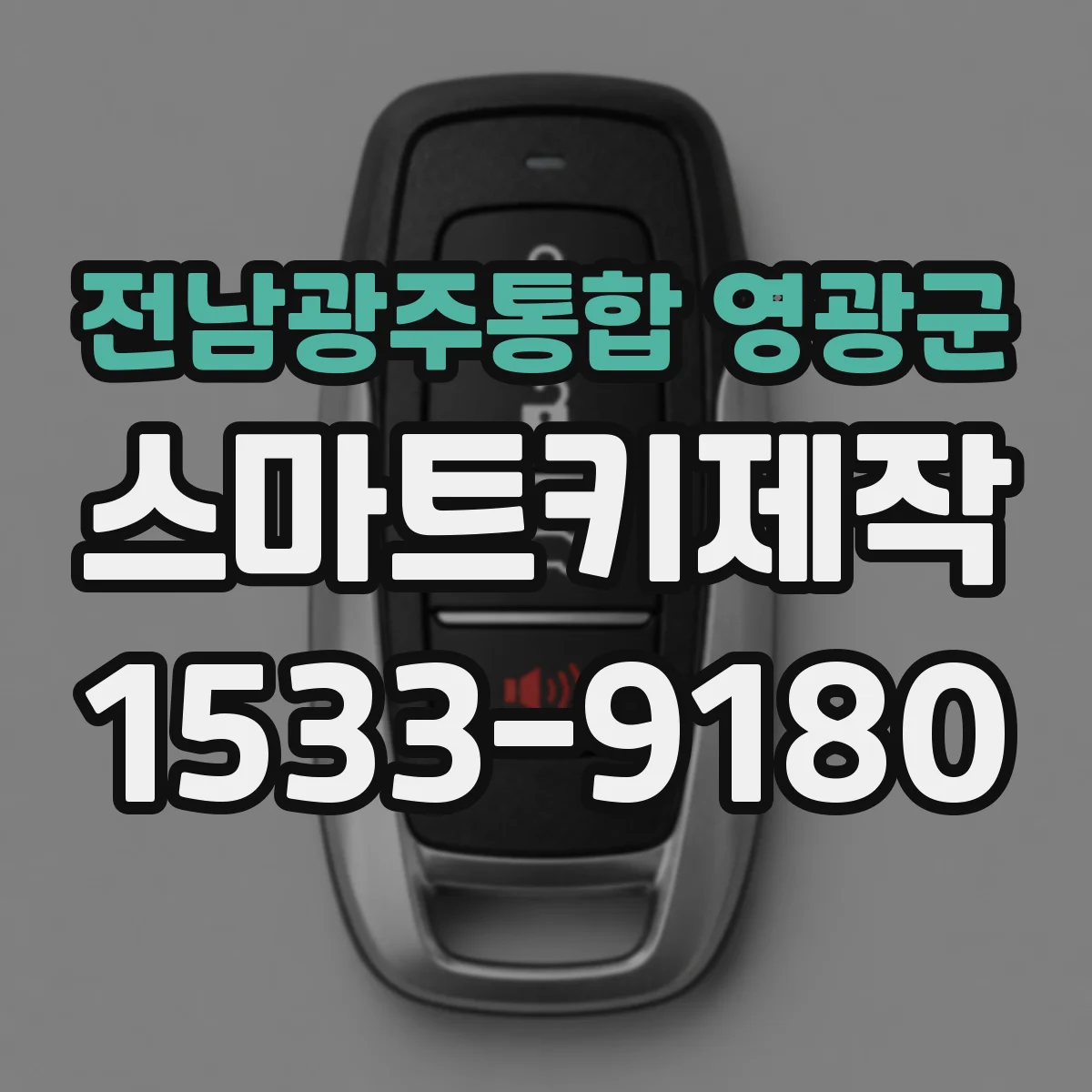 전남광주통합 영광군 스마트키제작