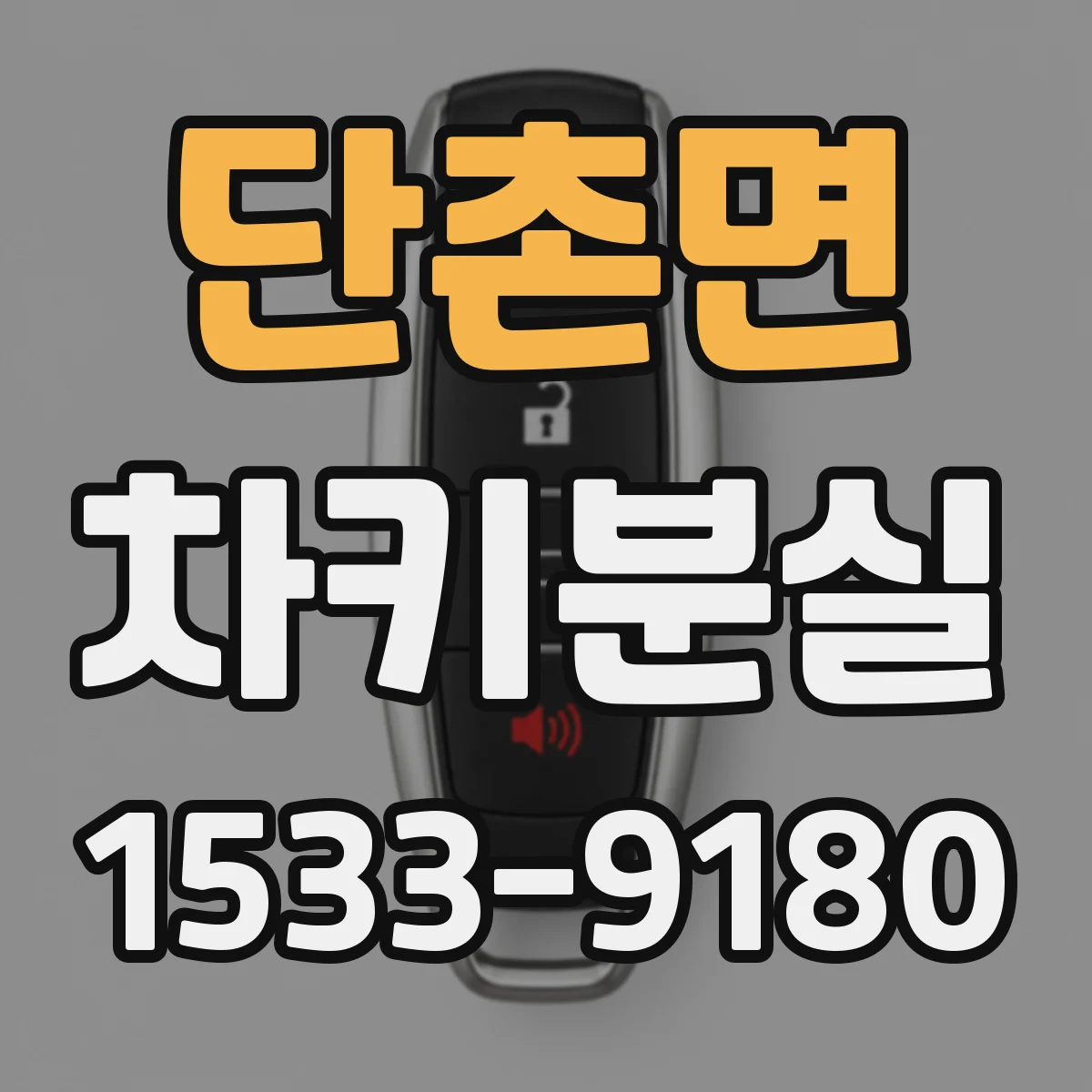 단촌면 차키분실