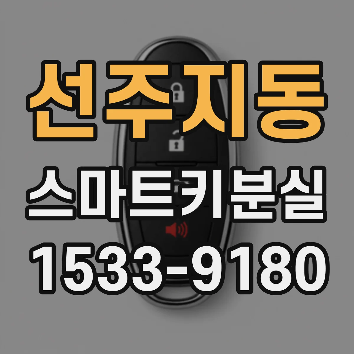 선주지동 스마트키분실