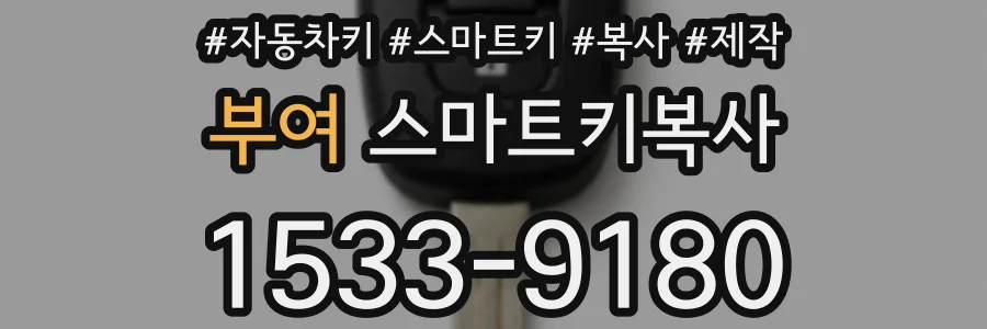부여 스마트키복사