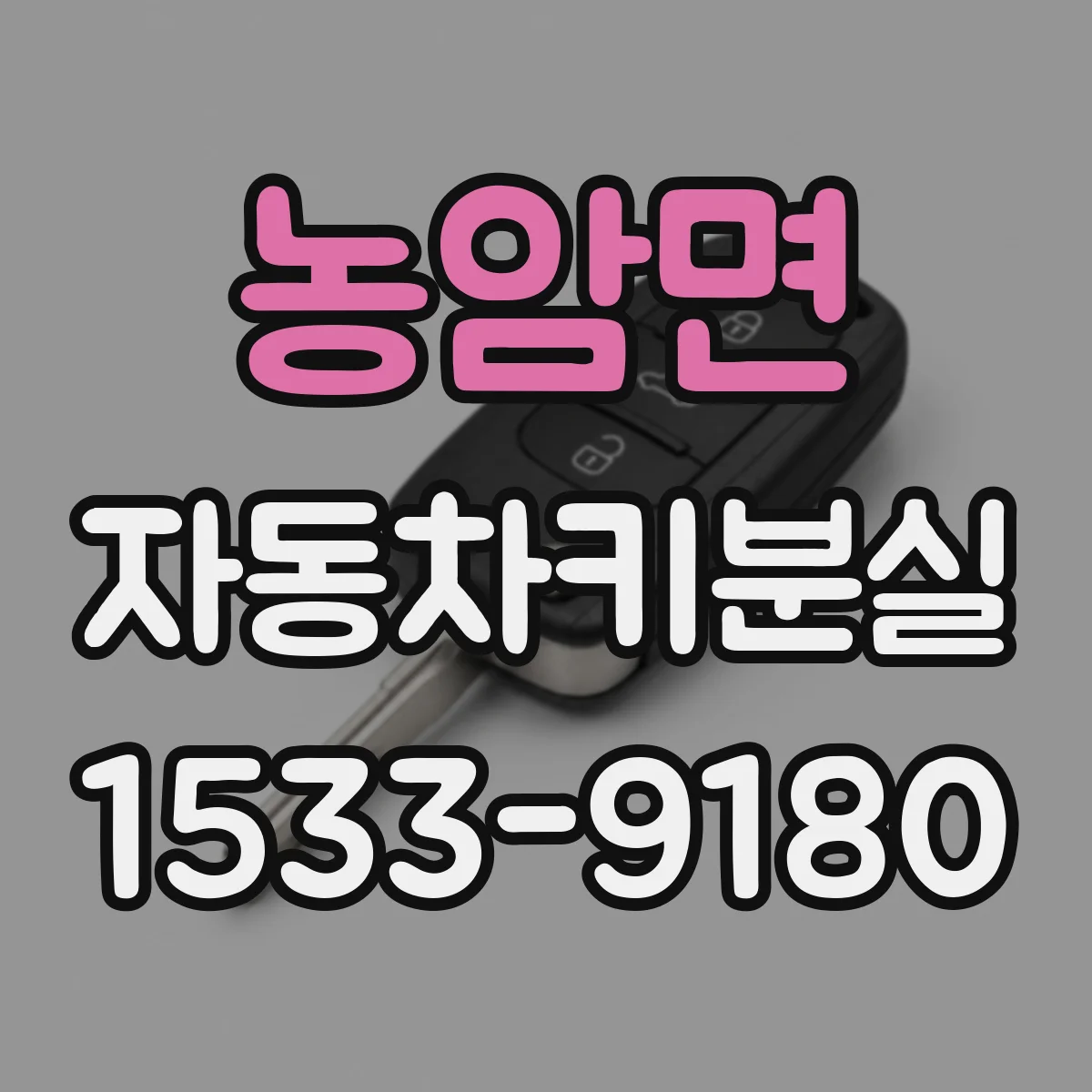 농암면 자동차키분실
