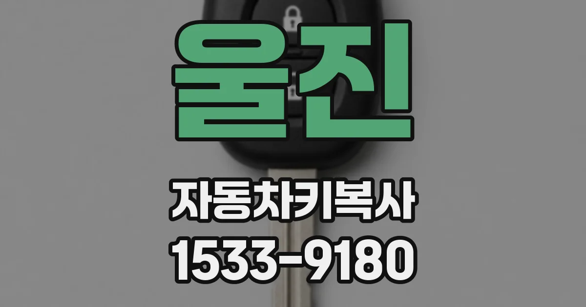 울진 자동차키복사