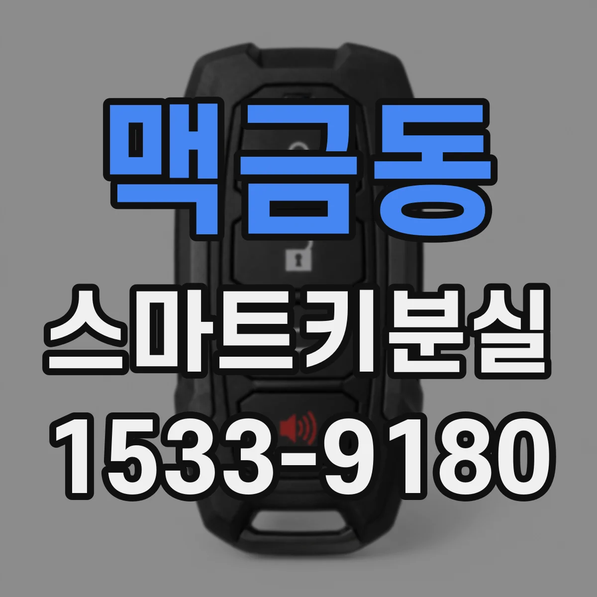 맥금동 스마트키분실