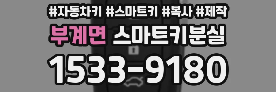 부계면 스마트키분실