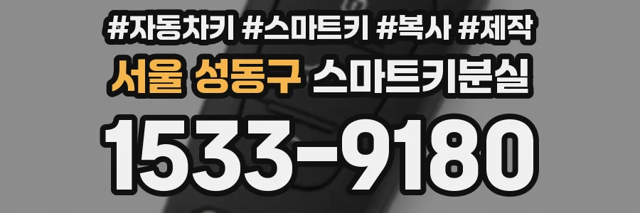서울 성동구 스마트키분실