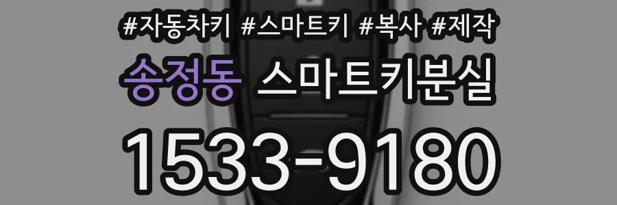 송정동 스마트키분실