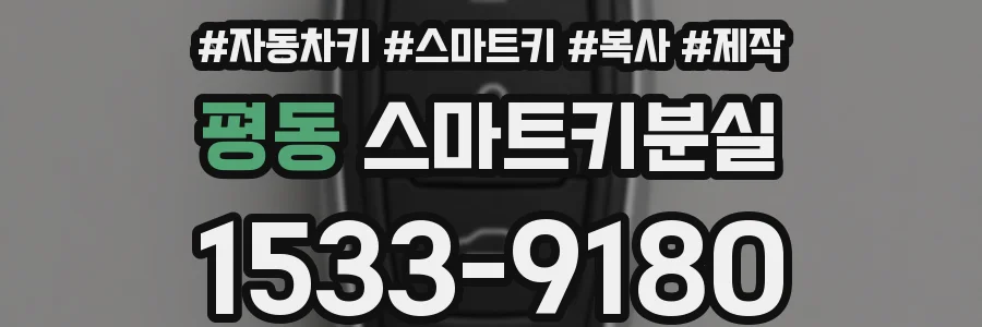 평동 스마트키분실