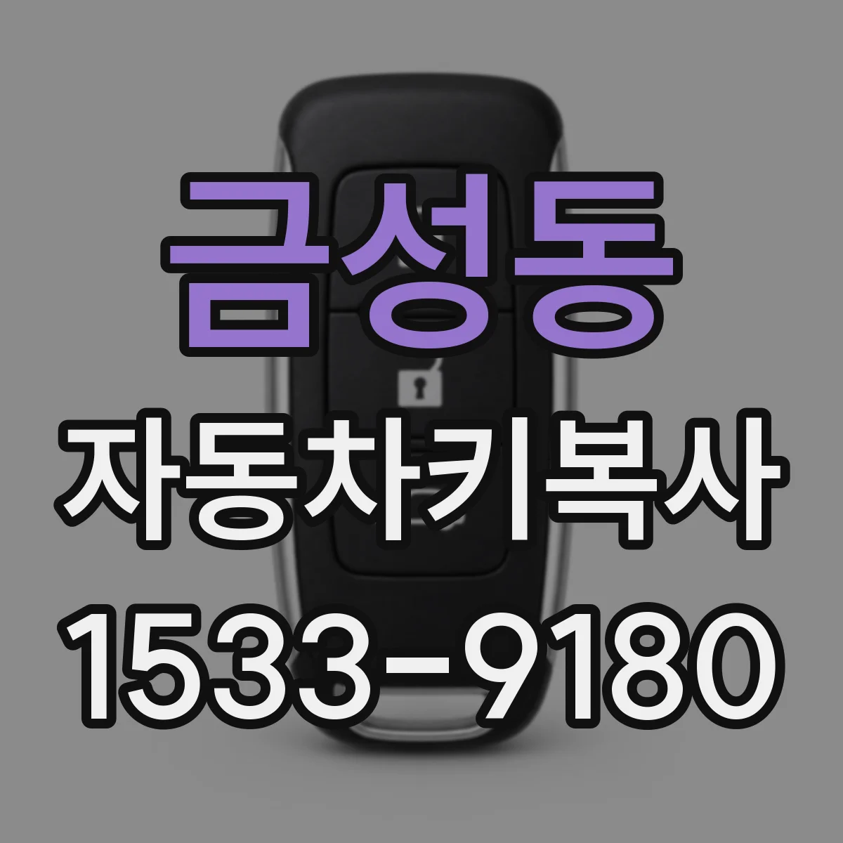 금성동 자동차키복사