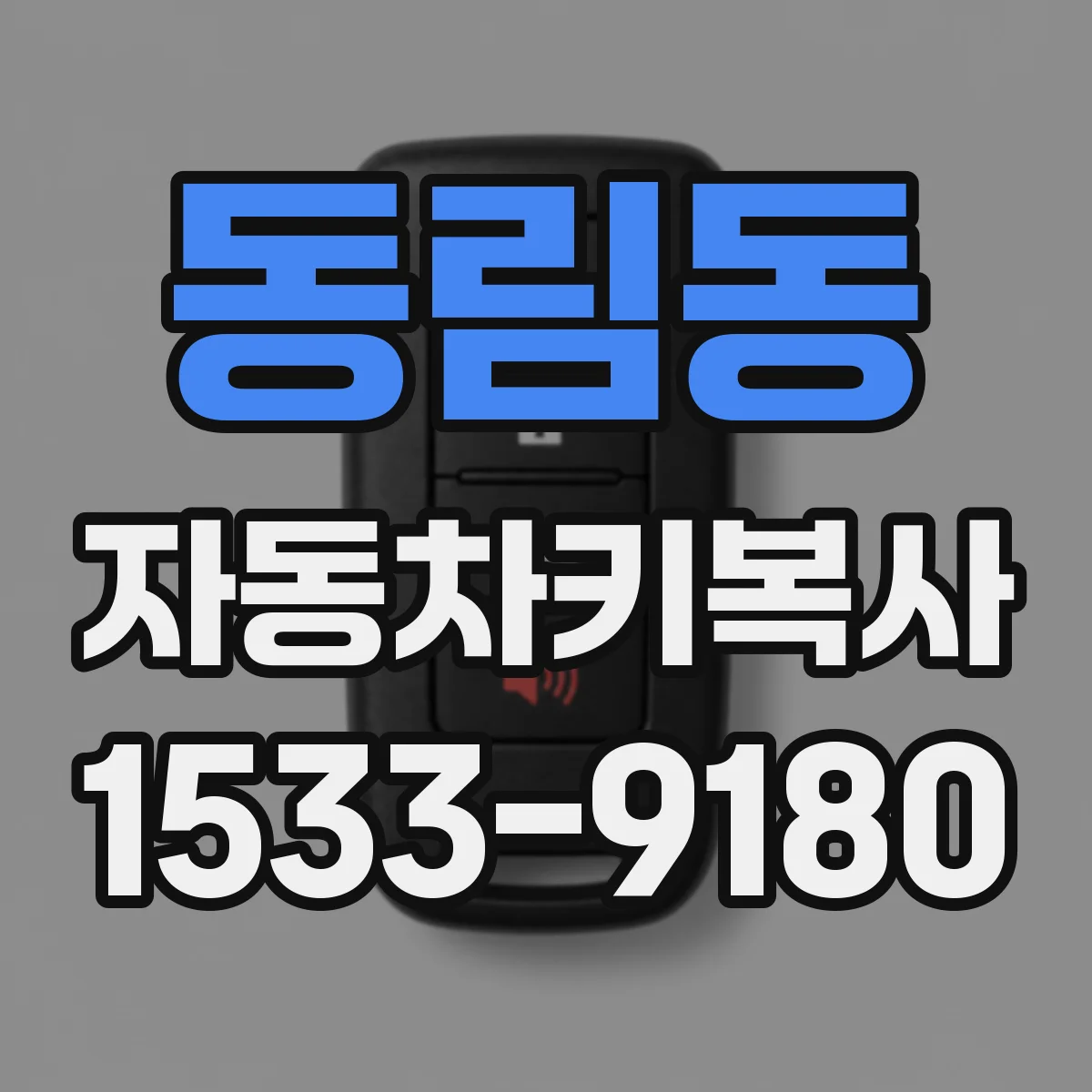 동림동 자동차키복사