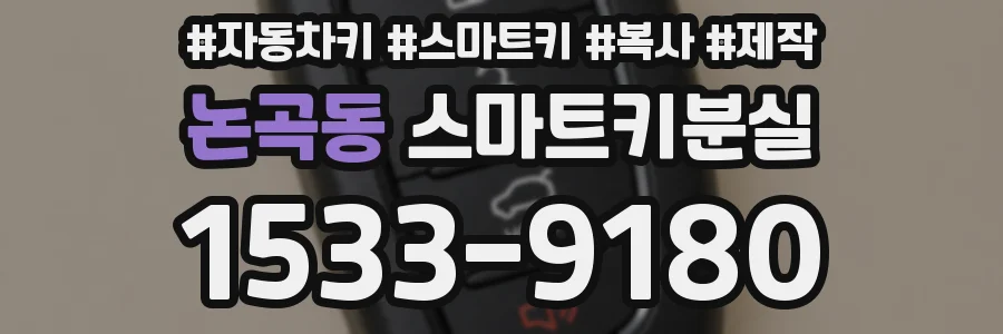 논곡동 스마트키분실
