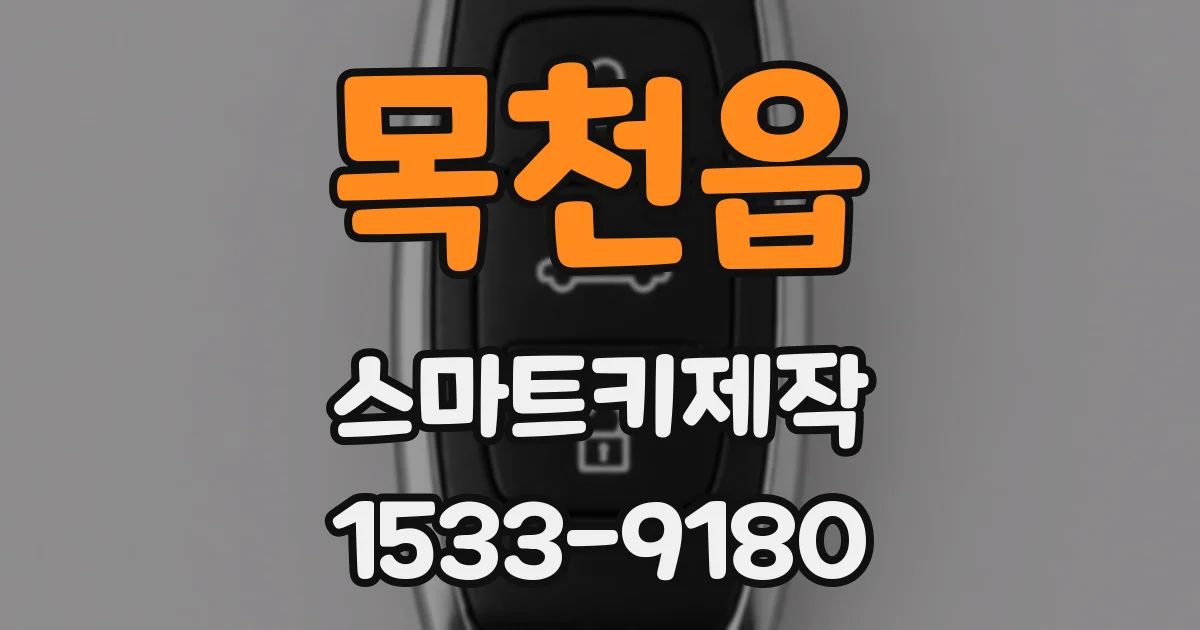 목천읍 스마트키제작