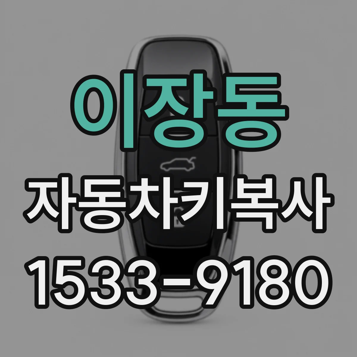 이장동 자동차키복사