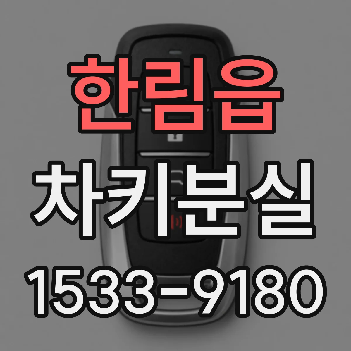 한림읍 차키분실