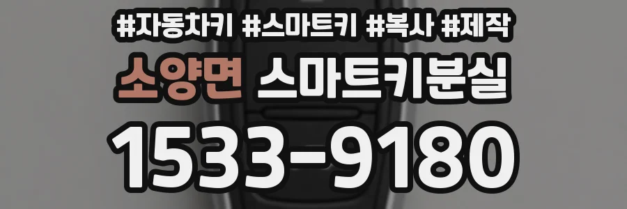 소양면 스마트키분실