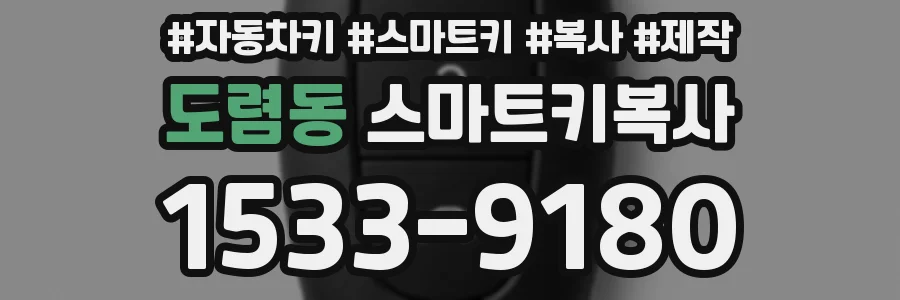 도렴동 스마트키복사