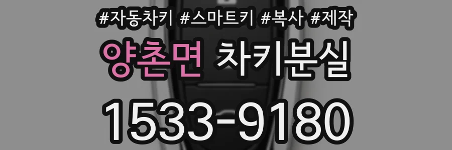 양촌면 차키분실