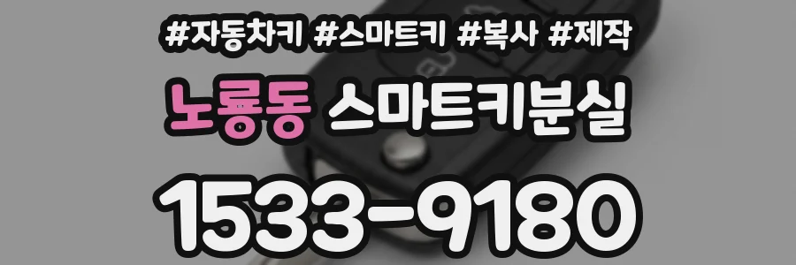노룡동 스마트키분실