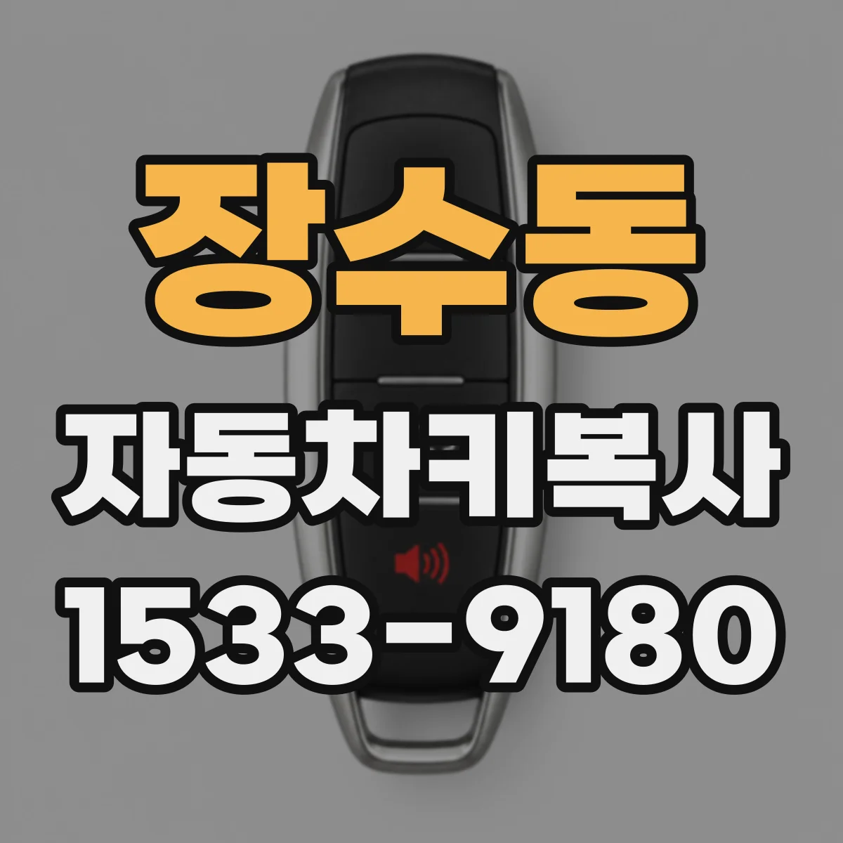 장수동 자동차키복사