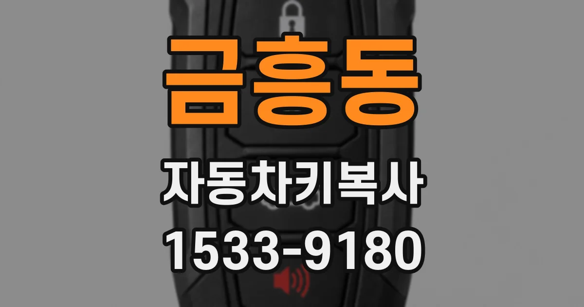 금흥동 자동차키복사