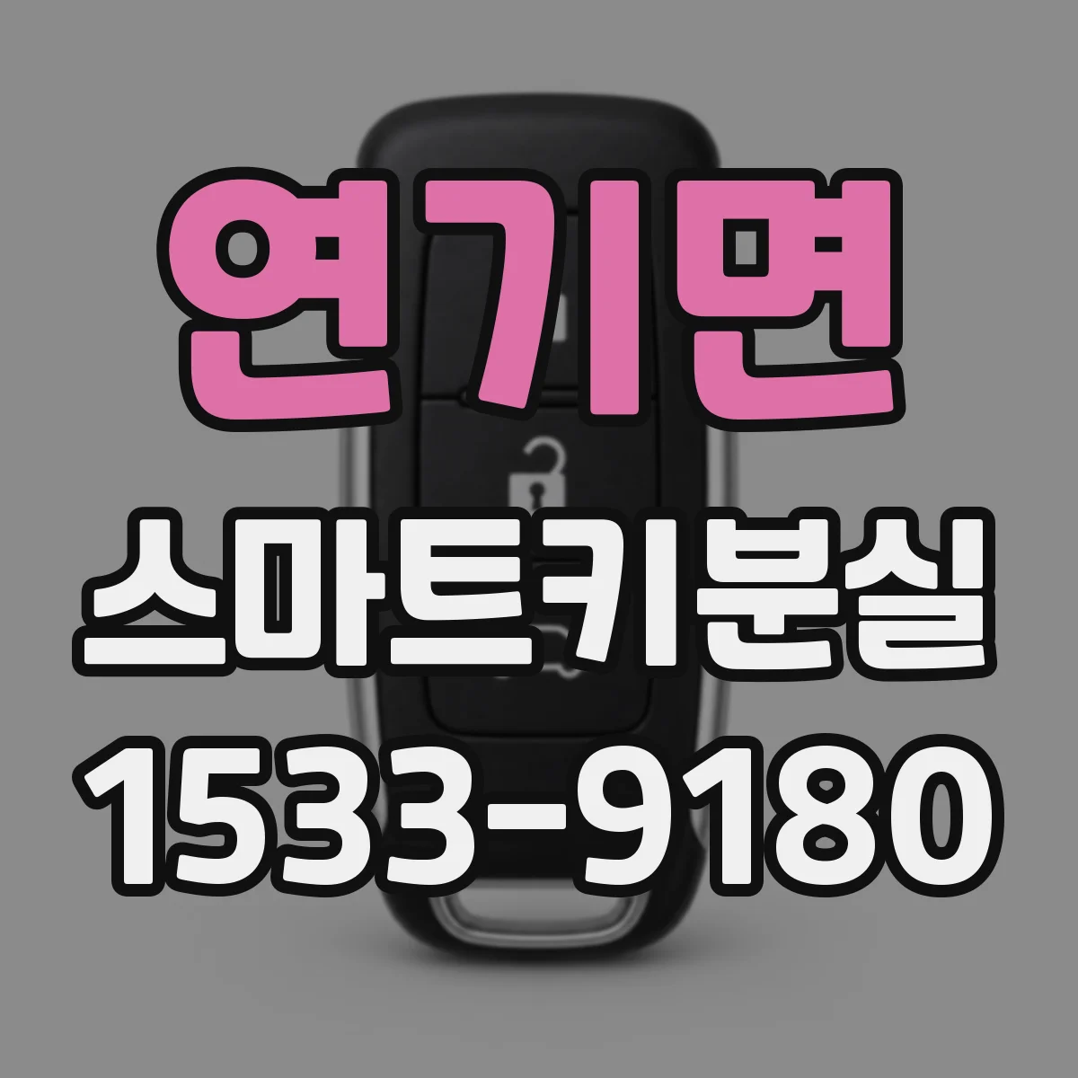 연기면 스마트키분실