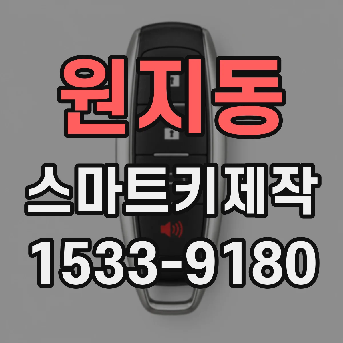 원지동 스마트키제작