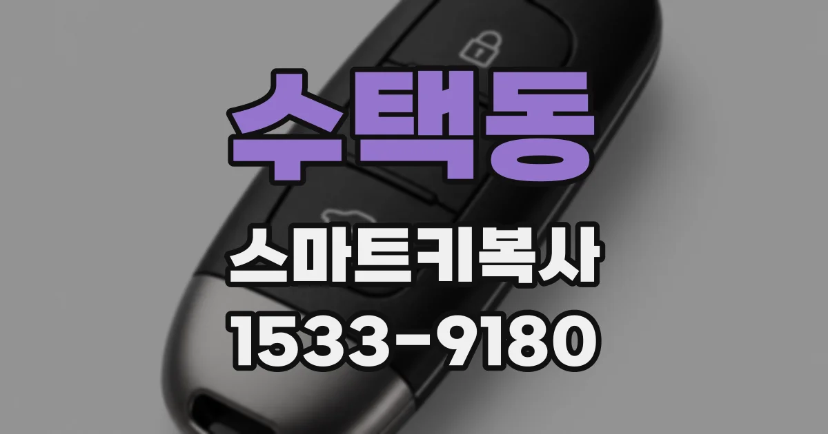 수택동 스마트키복사