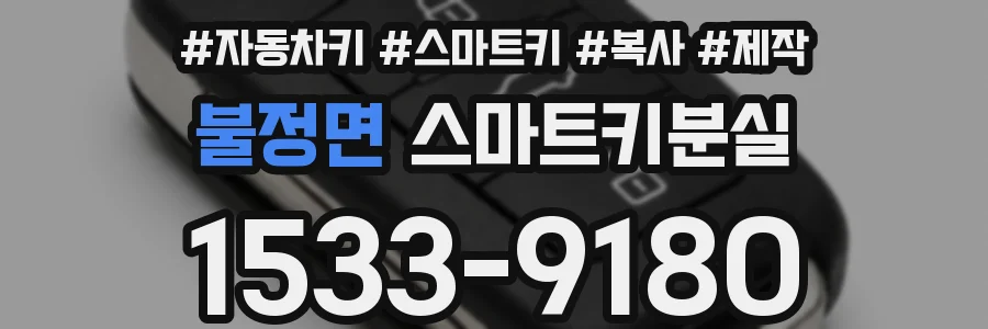불정면 스마트키분실