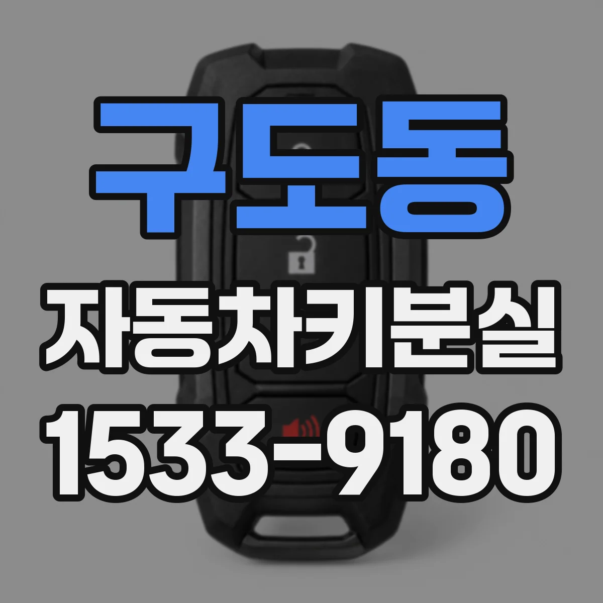 구도동 자동차키분실