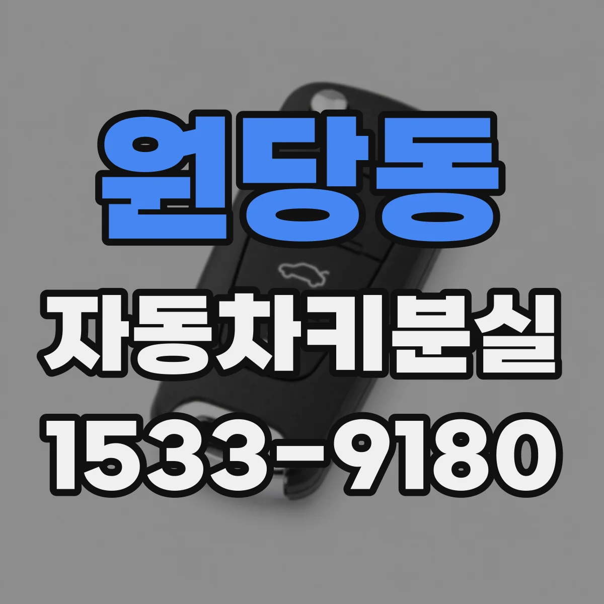 원당동 자동차키분실