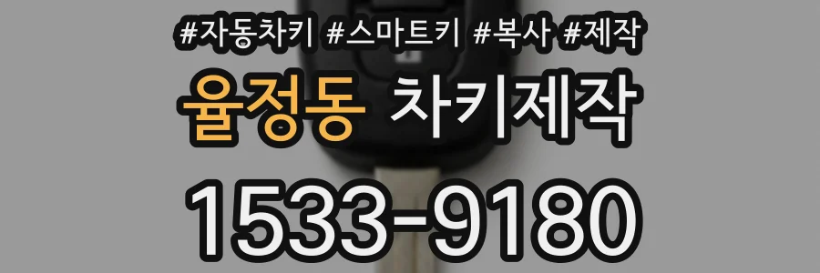율정동 차키제작