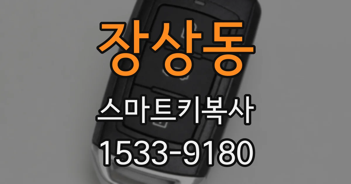 장상동 스마트키복사