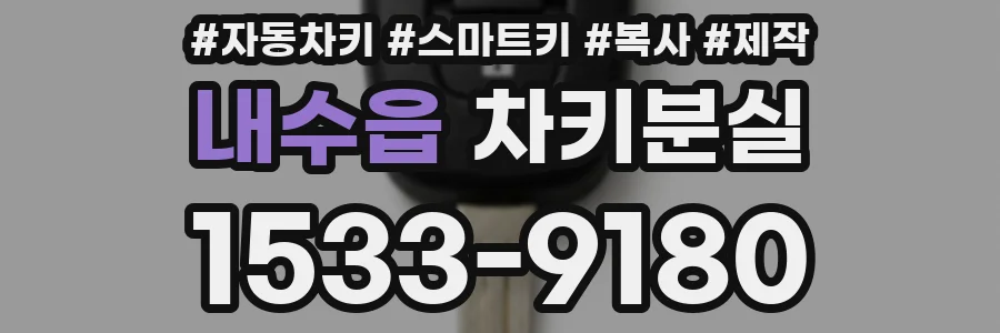 내수읍 차키분실