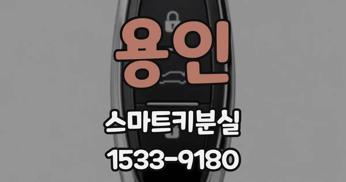 용인 스마트키분실