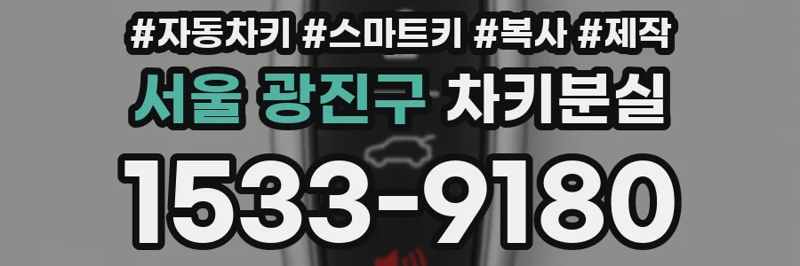 서울 광진구 차키분실